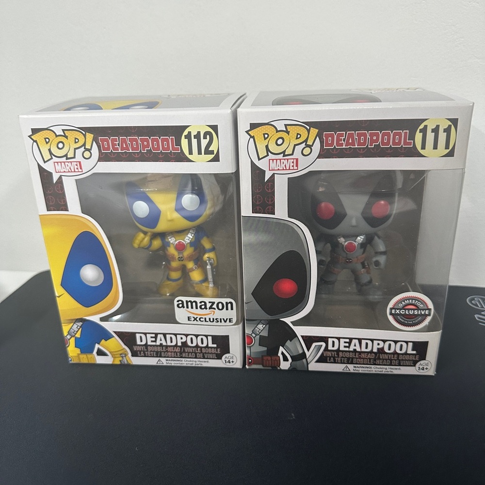 Funko POP! Deadpool - 2 variants - Amazon Exclusive and GameStop Exclusive